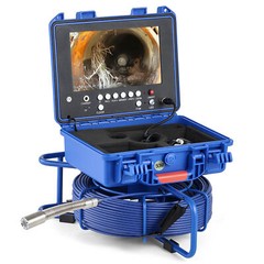 9&Prime; Self-Leveling Sewer Camera w 512Hz Locator 165 ft/50m Counter DVR 32GB 720P