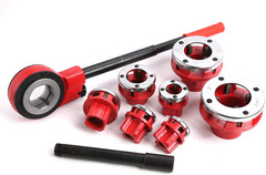 7 Size Ratchet Type Pipe Threader Threading Dies 3/8&Prime; to 2&Prime; NPT