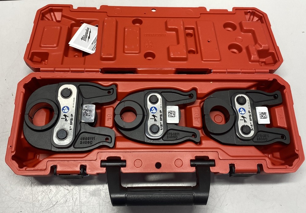 Milwaukee Press Jaw Kit for M12 FORCE LOGIC Press Tools 1/2&Prime; &ndash; 1&Prime; 49-16-2496