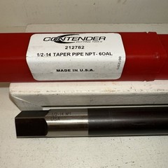 CONTENDER Tap Pipe NPT-#212782, 1/2&Prime;-14-Blue Ash Ind / Kodiak Cutting Tools