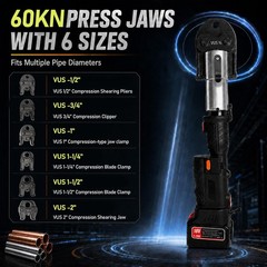 Electric Pipe Crimping Tool for Demanding Plumbing Jobsites Hydraulic Press Tool