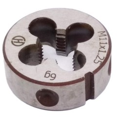 11mm x 1.25 Metric Right Hand Die M11 x 1.25mm Pitch for Threading Steel