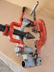 Rigid 311 Carriage With 360 Pipe Cutter, 341 Reamer & 312 Lever (Good Condition)