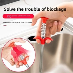 4 Claw Flexible Drain Grabber Telescopic Sewer Snake Pipe Cleaner Hair Clog 1.6