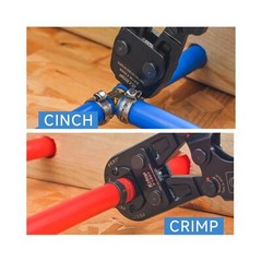 iCrimp PEX Crimping Tool Set for Copper Crimp Ring and PEX Cinch Clamp, Crimp&hellip;