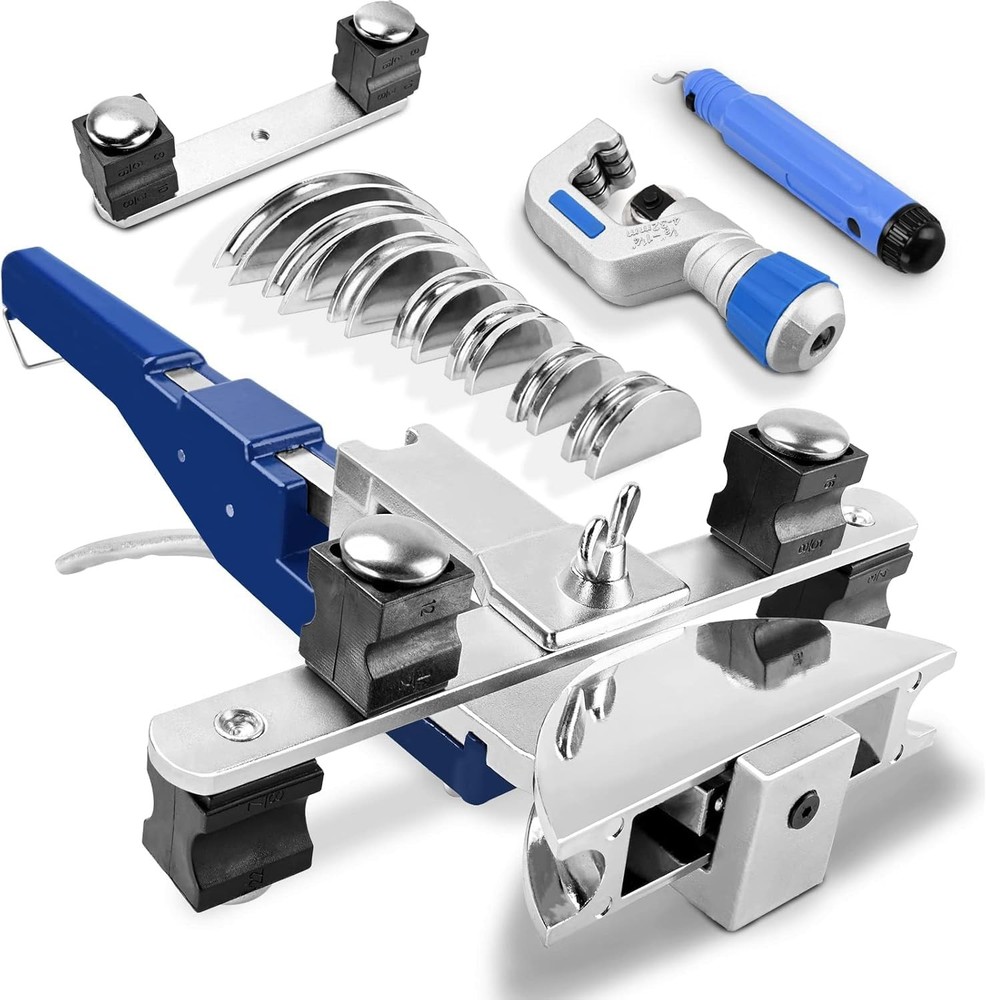 1/4&Prime;-7/8&Prime; Compact Tube Bender Tool Set 90&deg; Forward/Reverse Degree Pipe Tubing