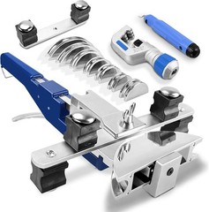 1/4&Prime;-7/8&Prime; Compact Tube Bender Tool Set 90&deg; Forward/Reverse Degree Pipe Tubing