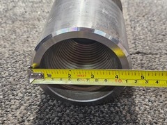 Water Well Drill Rod Tool Joint Adapter 1.59&Prime; x 3.46&Prime; x 11&Prime;, Steel