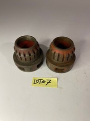 NINE (9) RIDGID 12R Die-Head Pipe Threaders 1/2&Prime; 1&Prime; 1-1/4&Prime; 1-1/2&Prime; 2&Prime; OLD STYLE