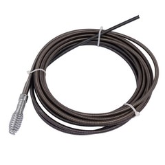 Drain Cleaning Cable with Drop Head Auger 5/16&Prime; x 25 Ft (7.6 mm x 7.6 m), Com&hellip;