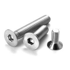 5/16-18 x 2-3/4&rdquo;(10 Pack) Flat Head Hex Socket Cap Screws Countersunk Bolts,&hellip;
