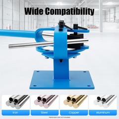 7 Circular Dies Manual Tube Bender For Bending Pipes Made Of Mild Steel