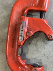 RIDGID 4-S Pipe Cutter 2-4 in OD Cutting Capacity, Std Wheel Cutter