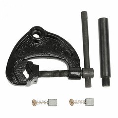 Portable Electric Pipe Threading Machine with Clamp & 6 Interchangeable Dies