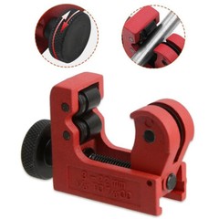2PC Mini Tubing Cutting Set Copper Brass Cutter HVAC Deburring Tool Kit Plumbing