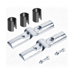 10 Sets 180 Degree Pipe Clamp Cross Connectors, Fits 3/4&Prime; EMT D&hellip; FAST USA SHIP