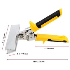 6 Inches Sheet Metal Hand Seamer Straight Metal Seamer Straight Jaw Bending P&hellip;