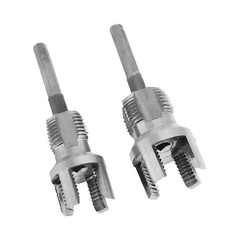 3PCS Water Pipe Wrench, Internal & External Pipe Threader Tool Kit, 1/2&Prime; 3/4&Prime; 1&Prime;