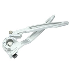 2 in 1 Pipe Tube Bender 180 Degree FOR 3/8&Prime;(10MM) 1/2&Prime;(12MM) OD BRASS TUBING