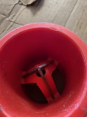 34965 127 Inner-Outer Reamer, 1/4-inch to 1-1/2-inch Pipe Reamer Red