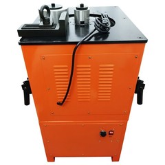 110V 3KW Electric Hydraulic Steel Rebar Bending & Cutting Machine 1-1/4&Prime; 0-180&deg;