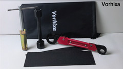 6-Piece Plumbing Tool Set &ndash; Angle Stop Wrench, Compression Sleeve Puller, Sandpa