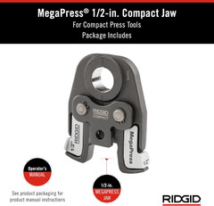 48433 1/2&Prime; Megapress Jaw for Compact Press Tools