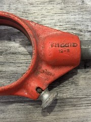Ridgid 12-R Pipe Rachet Threader D-286 Cutter Die Head Tool 32&rdquo; Long Made In USA