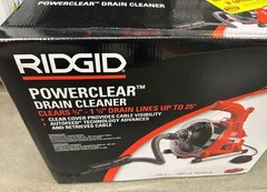 RIDGID PowerClear Drain Cleaner 25 ft Inner Core Cable 120V MPN 55808