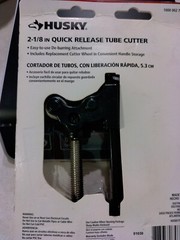 Husky Quick Release 2-1/8 in. Tube Cutter New