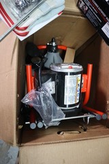 Ridgid 27013 K-400 Drum Machine with C-45 IW Cable 1/2&Prime;x 75&prime;, Gloves, Autofeed