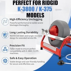 RIDGID Drain Cleaning Inner Core Cable 3/8&Prime; x 75&prime; for Drum Machines