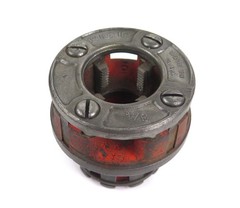 Ridgid 00R Pipe Threader Die Head w/ 3/4&Prime; NPT Dies