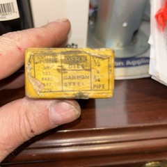 NOS Oster 300 Threading Dies 1/2-3/4&rdquo; NPT