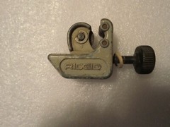 Ridgid No. 104 Tubing Cutter 3/16&Prime;-15/16&Prime;, 5-24mm Thumbcutter