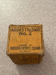 Armstrong Bros. Adjustable Dies for Pipe No.2 Size 1/4&Prime;