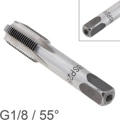 1/8 Inch BSP Thread Forming Taps G1/8 BSP Pipe Taps Threading Tool for Re-Thread