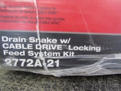 Milwaukee Drain Snake Drain Cleaner with Cable M18 Fuel CABLE 5/16&times;35 2772A-21