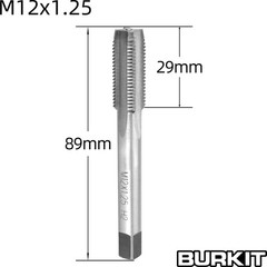 M12x1.25 Tap And Die Set Right Hand Machine Thread Hand Round Tool Hardware