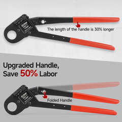 Icrimp Angle Head F1807 PEX Pipe Crimping Tool for Copper Rings &ndash; 1-Inch Angle S