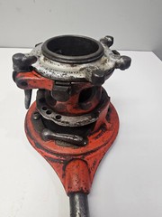 Ridgid No.65-R TC Pipe Threader 1&Prime; to 2&Prime; Industrial Tool Tested