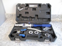 IBOSAD HT-1950 Copper S.S. Pex Pipe Crimper 1/2&Prime;, 3/4&Prime;, 1&Prime;