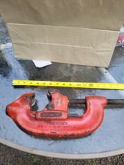 RIDGID Vintage 3-S Heavy Duty Pipe Cutter 1&Prime; To 3&Prime; Pipe Capacity,Elyria,OH.USA