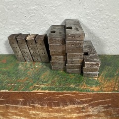 OSTER Dies Lot 20 pieces 3d 44 Various Sizes
