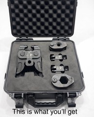 ONLY FOR Milwaukee M18! Press Tool Kit with Case, 1/2&Prime;-1-1/4&Prime; Press Jaws