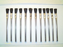 12 pieces Acid Flux Brushes 6&Prime; Long Plumbing Soder Glue Oil Grease Applications