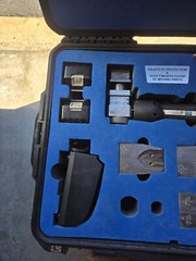 Klauke Reflok TuffLok MAPAX4L Battery Operated Axial Press Tool w/Jaws & Case