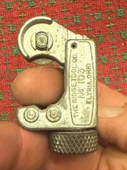 Vintage RIDGID Close Quarters Tubing Cutter 1/8 to 5/8 USA 🇺🇸 Early 103 Nice!