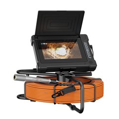 50M Sewer Pipe Inspection Camera Drain Sewer Pipeline Industrial Endoscope 7inch