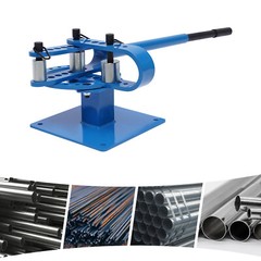 7 Dies Manual Pipe Bender Metal Tube Rod Bending Tool+44 Inch Telescopic Handle